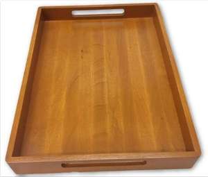 Antique Serving Tray Contemporary Elegant Custom Breakfast Mango Wood Food Serving Tray Custom Shape From STAR CRAFT INDIA - Product Image 6