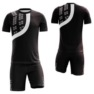 Uniforme de Fútbol para Hombre, Tendencia, Color Sólido, Talla Adulto, Mejor Precio al por Mayor, Técnica de Sublimación - Product Image 1