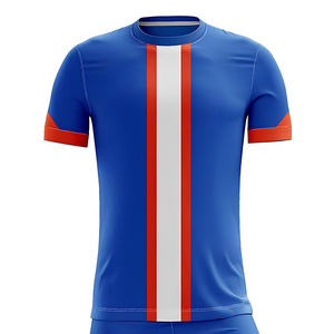 Ropa Deportiva, Jersey de Fútbol de Alta Calidad, 100% Poliéster, Manga Corta, Cuello Redondo, Uniforme de Fútbol en Venta a Bajo Precio - Product Image 4