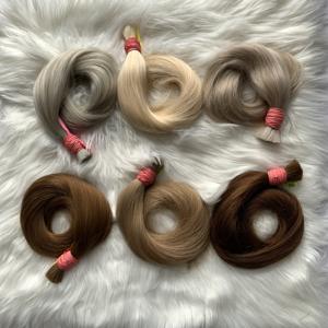 100% Virgen vietnamita Remy pelo cutícula alineada paletas completas extensión de cabello humano de colores 10-40 pulgadas máquina doble trama - Product Image 2