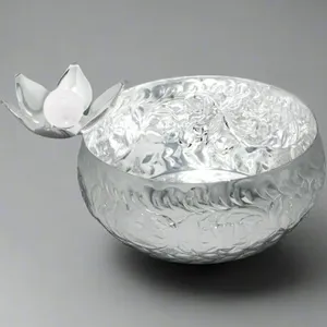 Bol en métal élégant et résistant pour restaurant, idéal pour une utilisation professionnelle dans la cuisine, du fabricant et fournisseur indien - Product Image 3