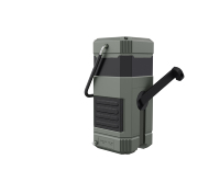 Survival Gear Emergency Radio with Camping Lamp Hanging Solar Hand Crank Power Bank USB Charging and SOS Signal