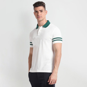 Vente en gros de polos personnalisés en tissu piqué pour hommes, polo, t-shirt, maillot décontracté à manches courtes, polos de golf imprimés - Product Image 3