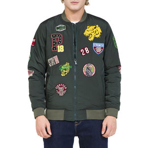 Blousons bombardiers d'hiver de haute qualité pour hommes prix de gros conception personnalisée support imprimé de logo personnalisé imperméable et écologique - Product Image 2