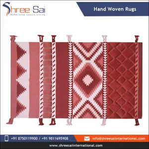 Meilleure vente de tapis de course en coton rayé moderne léger tissé à plat tapis durable pour les couloirs de passage et les petits points d'entrée - Product Image 5