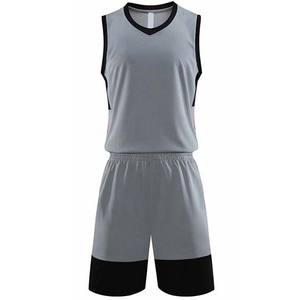 Conjuntos de Uniformes de Baloncesto de Poliéster para Adultos Unisex, Talla Grande, Secado Rápido, Absorbe la Humedad, Ropa Deportiva de Verano, Diseño Estampado, BSCI - Product Image 2