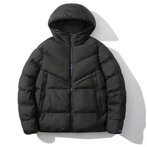 Custom Design 2025 Men's <b>Winter</b> Jacket High Quality Windproof <b>Coat</b> Thick Velvet Stand Zipper Plus Size <b>Waterproof</b> Long - Product Image 4