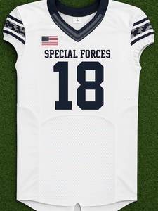 Maillot de football américain unisexe 2026 New England Rivalries, broderie personnalisée, impression de logo personnalisé, taille adulte, grande taille, été - Product Image 4