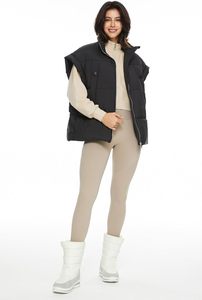 Nuevo Chaleco Acolchado Impermeable Personalizado para Mujer, Chaleco Acolchado Clásico Sin Mangas de Talla Grande, Chalecos Ligeros de Invierno con Cremallera - Product Image 4