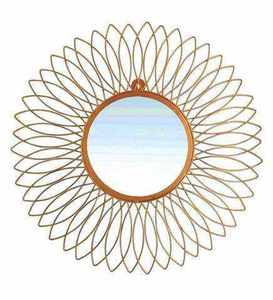 Iron <b>Art</b> Premium Unique Style Modern Home Decor Metal <b>Wall</b> <b>Mirror</b> Flower Design Pattern Hanging <b>Mirror</b> <b>for</b> Hotel Decoration Use - Product Image 6