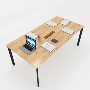HBOV010-Contemporary Oval Concept Conference <b>Table</b> 200x100 Assembly Legs for <b>Office</b> Hotel or Conference Room Furniture - Product Image 1