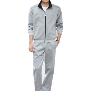 Ensembles de survêtements de sport d'hiver pour hommes, meilleur design, grande taille, OEM personnalisé, poids lourd, séchage rapide, respirant, polaire, coupe-vent - Product Image 1