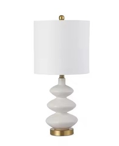 Lampe de table de luxe en métal pour la maison et l'espace de travail lampe de chevet moderne avec lueur douce et chaude - Product Image 3