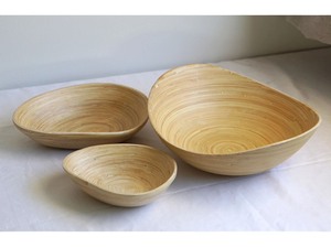 Tazón de Servir de Bambú Hilado Eco2Go, Tazón Decorativo Hecho a Mano para Mesa de Comedor, Cocina y Sala de Estar - Product Image 4
