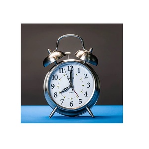 Antique Trang Trí Kim Loại Craft Bảng Đồng Hồ Bạc Hoàn Thành Sử Dụng Cho Các Trường Học Và Văn Phòng Thủ Công Mỹ Nghệ Bộ Đồ Ăn Đồng Hồ - Product Image 1