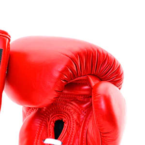 Gants de boxe pour jeunes de haute qualité 8oz Tissu en cuir PU de qualité supérieure avec conception à lacets pour les arts martiaux - Product Image 6