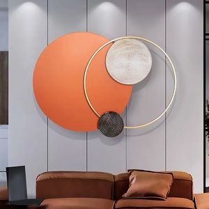 Arte de Pared Metálico de Inspiración Vintage con Acabado Antiguo, Decoración Colgante Perfecta para Decoración Interior de Hogar Clásico - Product Image 3