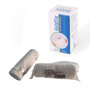 Bandage de compression élastique orthopédique 10 cm x 3,5 m, gaze élastique médicale pour soins post-chirurgicaux et blessures - Product Image 2