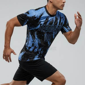 Maillot d'équipe personnalisé imprimé par sublimation, fabriqué avec un tissu léger et respirant, coupe confortable, idéal pour les professionnels - Product Image 5