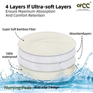 Coussinets d'allaitement jetables Coussinets d'allaitement doux et confortables pour une utilisation de jour et de nuit - Product Image 2