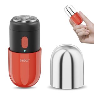 Mini Afeitadora Eléctrica Portátil Recargable USB-C, Maquinilla de Afeitar Rotatoria de Una Sola Cuchilla, Resistente al Agua IPX7, Repuesto para Hombres y Mujeres - Product Image 1