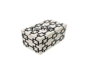 Boîte de rangement pour bijoux en bois et en osier de conception standard, qualité supérieure, forme ronde, boîte à bijoux décorative - Product Image 6