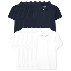 คอลเลกชันที่ดีที่สุดของผู้ชายเสื้อโปโลสั้นสำหรับผู้ชายผ้าฝ้าย100% พิมพ์ลายสีพื้นลำลองออกแบบได้ตามต้องการแฟชั่นคุณภาพสูง - Product Image 1