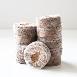 Pétalos de coco de pith coco, comprimible, redondo, para planta, semillas, tierra de vivero, semillas, principiantes - Product Image 5