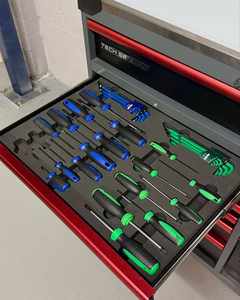 TOMAC 12 Drawer <b>Heavy</b> <b>Duty</b> Large Rolling <b>Tool</b> Trolley with 293PCS OEM <b>Tool</b> Sets Truck <b>Tools</b> - Product Image 5