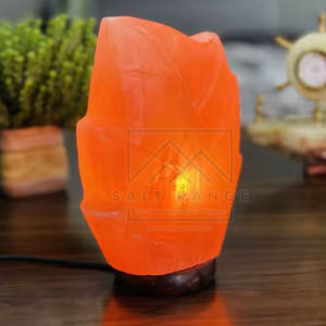 Lámpara de Sal del Himalaya 100% Pura, Tallada a Mano, Artesanía Natural, Personalizable, Decoración del Hogar de Alta Calidad - Product Image 4