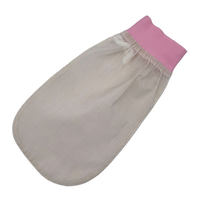 Raw Cocoon <b>Silk</b> Exfoliating Glove Gentle and Magic Touch Turkish <b>Mulberry</b> <b>Silk</b> Kese Mitt Bath Glove - Product Image 2