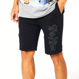Pantalones cortos de algodón personalizados Unisex diseñador corto baloncesto sudor 3D pantalla espuma Puff estampado pantalones cortos para hombres - Product Image 1
