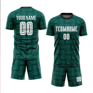 Dernier modèle Maillot de football imprimé personnalisé Fabriqué au Pakistan 2025 Maillot et short de l'équipe d'uniformes de football pour hommes à bas prix - Product Image 4