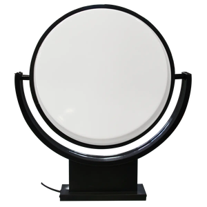 Boîte à lumière LED circulaire rotative – Panneau publicitaire lumineux extérieur/intérieur 40 cm - Product Image 1