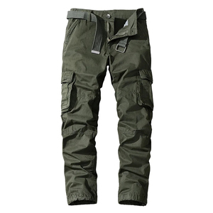 Saleh Enterprises Premium Men Relax Fit 100% Cotton Canvas Drawstring Closure <b>Summer</b> Cargo Trousers Tactical Streetwear <b>Pants</b> - Product Image 3