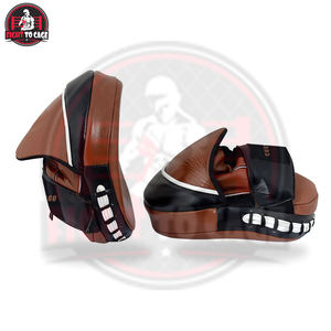 Guantes de Boxeo de Cuero PU, Ligeros, Duraderos, con Costuras Reforzadas, Resistentes a Impactos, para Entrenamiento de Muay Thai y Artes Marciales - Product Image 4