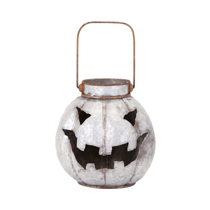 Más vendidos hechos a mano calabaza de Metal diseño negro linterna al aire libre Halloween Navidad boda fiestas temáticas decoraciones hogar - Product Image 6