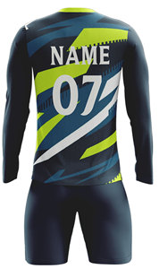 Camisetas de fútbol de poliéster personalizadas de alta calidad uniformes deportivos de sublimación de MOQ bajo con logotipo impreso para jugadores de fútbol - Product Image 5