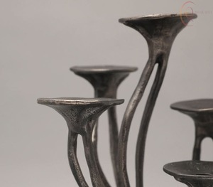 เชิงเทียนโลหะตกแต่งสวยงามสำหรับใช้ในเดือนรอมฎอน กันน้ำ ตกแต่งโต๊ะ ใช้ในบ้านและโครงการตกแต่งภายในเชิงพาณิชย์ - Product Image 6