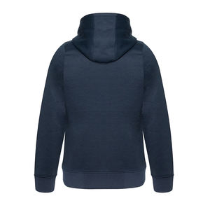 Top tendance grande taille sweats à capuche pour garçons sérigraphié bleu marine couleur sur mesure coton polaire à capuche pour adulte - Product Image 2