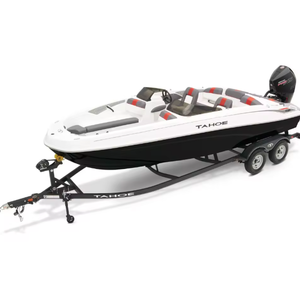 Barco de cubierta fuera de borda espacioso de segunda mano, embarcación de aventura marina de alto rendimiento, modelo de 2025 26 pies con remolque a la venta - Product Image 4