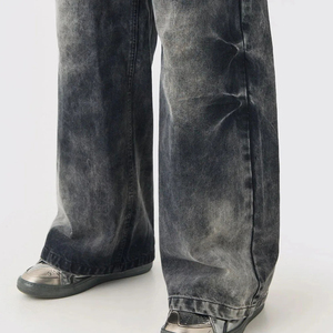 กางเกงลำลองของผู้ชายกางเกงฟอกสีกรดเฮฟวี่เวทของผู้ชายกางเกงลำลองผลิตตามสั่งมาใหม่2025 - Product Image 6