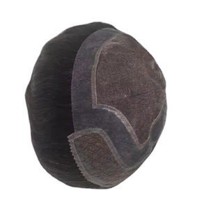 Perruque en cheveux naturels 100% humains, mono front lace, toupet, patchs, prothèse capillaire, Taz Hair BD, haute qualité - Product Image 1