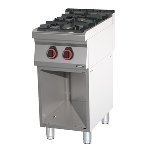 Cuisinière à gaz 2 brûleurs avec compartiment de 40 cm - Product Image 1
