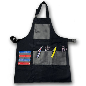 Breathable Lightweight Fabric Barber <b>Aprons</b> Comfortable Wear Custom Design Barber <b>Aprons</b> For Online Sale - Product Image 1