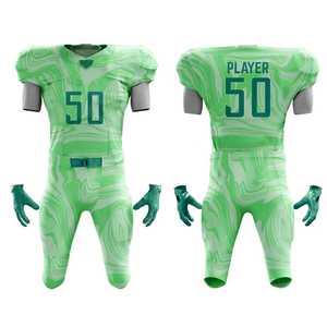 Sublimación personalizada uniformes de fútbol americano sublimación impresa camiseta de fútbol para equipos al por mayor camiseta de fútbol americano - Product Image 1