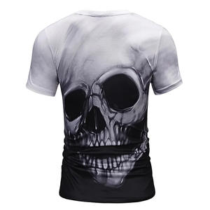 Camiseta de Poliéster Sublimada para Hombre, Atuendo Casual de Playa, Impresión Personalizada, OEM, Venta al por Mayor - Product Image 4