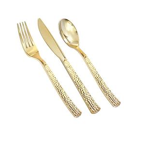 Vente en gros de couverts de table design attrayant pour la restauration avec miroir doré, ensemble de cuillères en acier pour hôtels et restaurants - Product Image 1