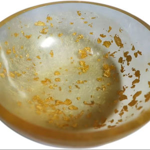 Multi-Color <b>Epoxy</b> <b>Resin</b> Salad Bowl Carved New Design with Natural Acacia Wood for Party Food Serving At Low <b>Price</b> By HF CRAFTS - Product Image 1