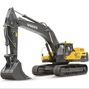 Excavadora de orugas Volvo 480 de construcción pesada utilizada para minería con componentes centrales Motor de bomba de motor PLC EC480DL - Product Image 1